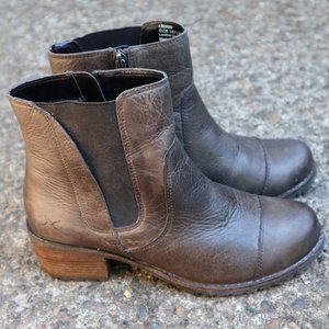Aetrex Leather Booties